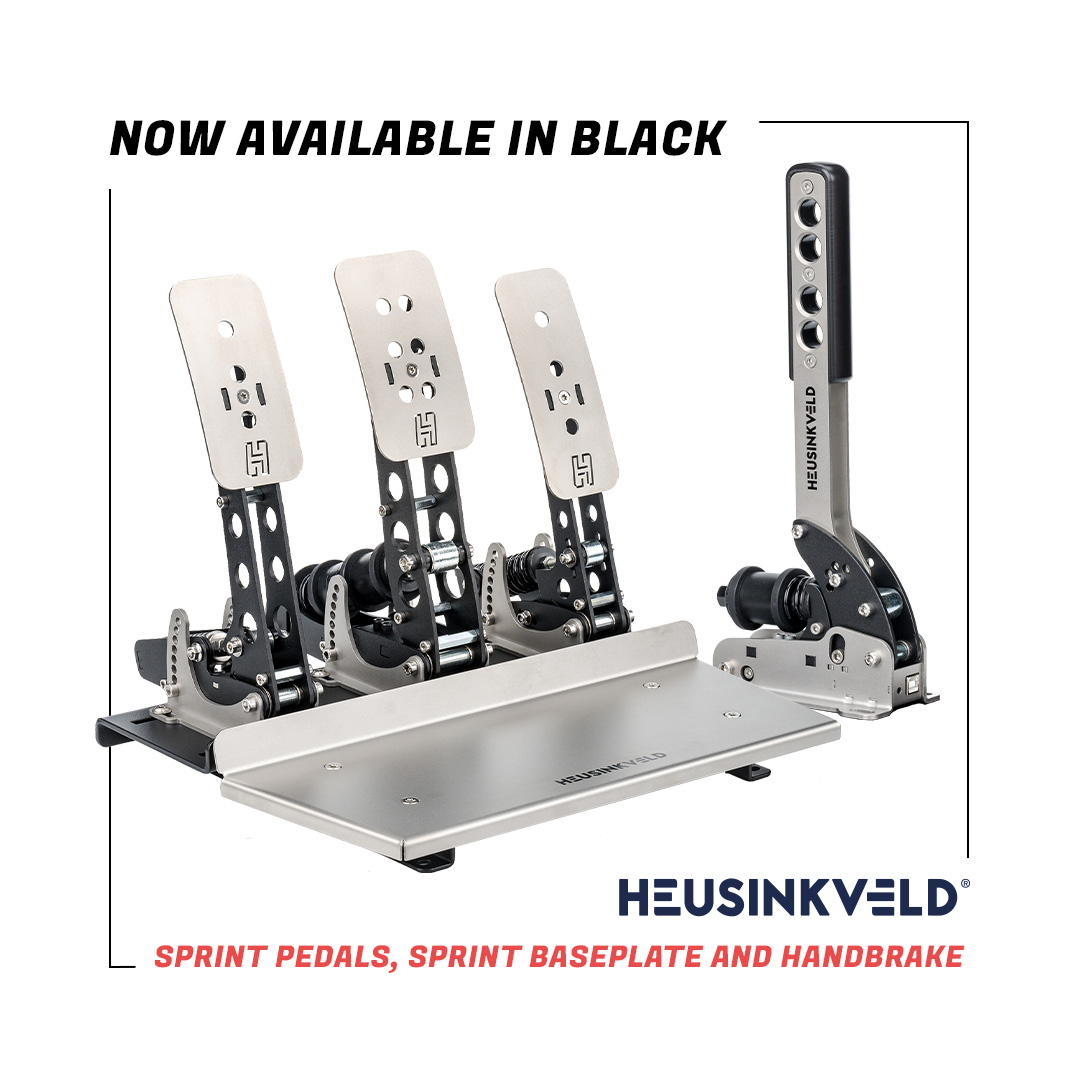 Heusinkveld® high quality and highly adjustable simracing gear